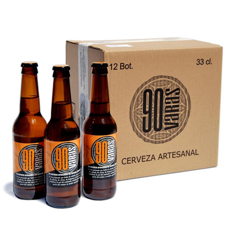 ZEREZO caja 12 botellas 33 cl. - Cerveza 90 Varas