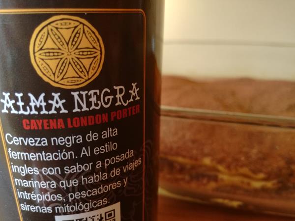 Cocina con cerveza: Birramisú con Alma Negra | 90 varas