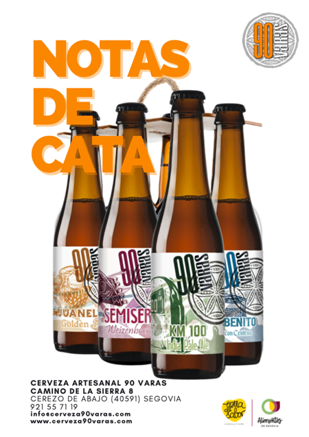 Fichas de cata: 9 estilos diferentes de cerveza artesanal | 90 varas