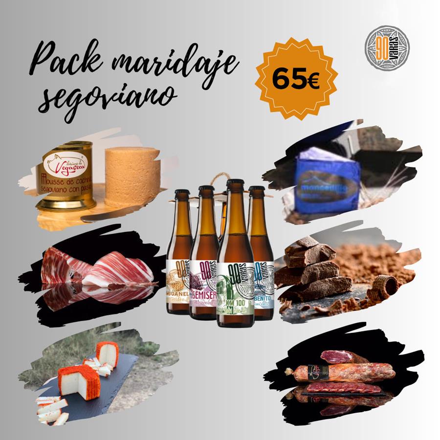 Pack Maridaje Segoviano - Cerveza 90 varas